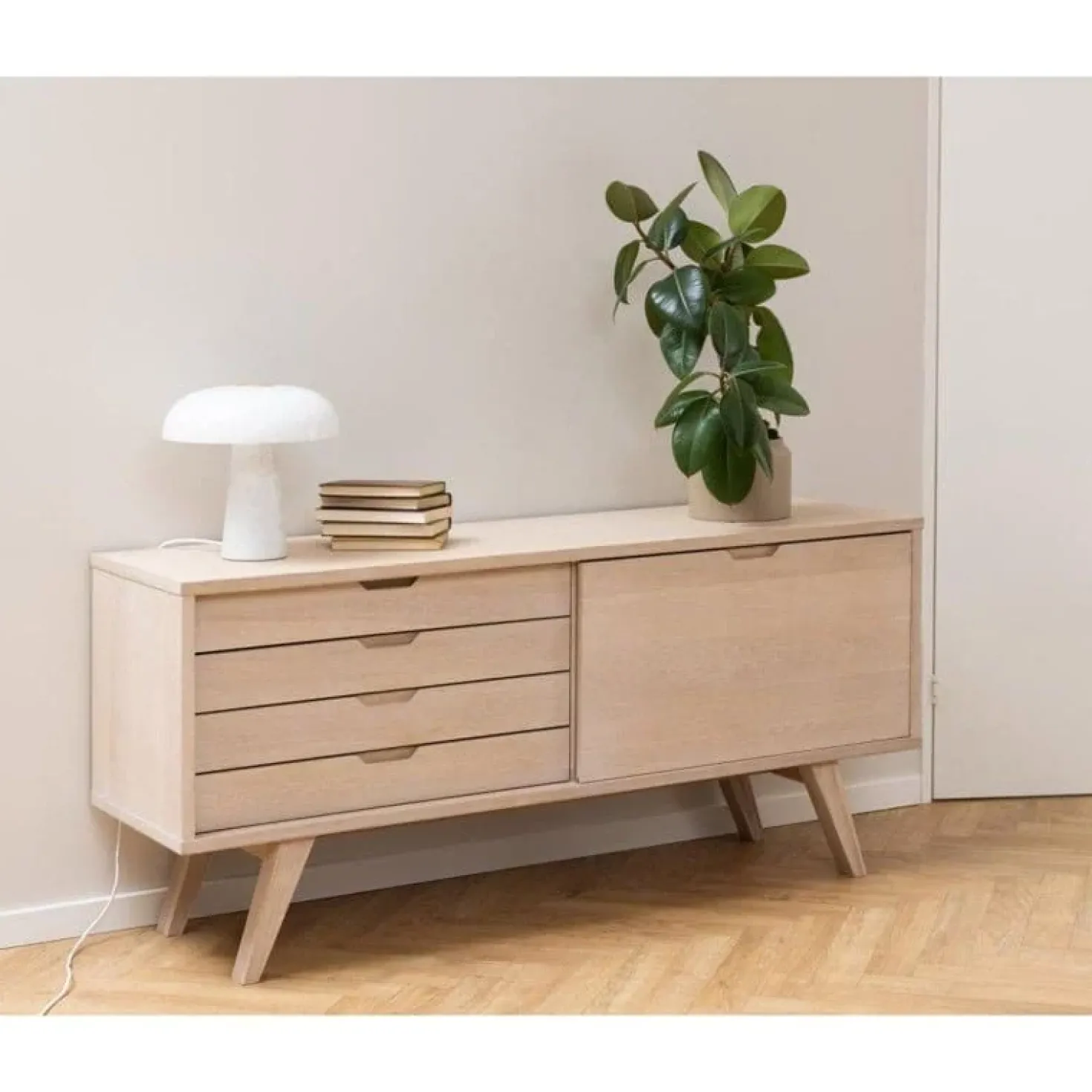 Eloria Dressoir Naturel 160cm