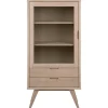 Eloria Vitrinekast laag Naturel 72cm