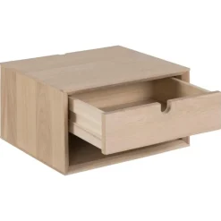 Elowen Nachtkastje laag Naturel 37cm