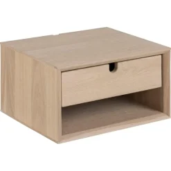 Elowen Nachtkastje laag Naturel 37cm