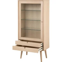 Elowen Vitrinekast Naturel 72cm