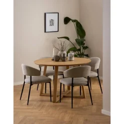 Elska Eettafel Rond Naturel 120cm