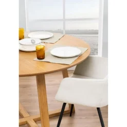 Elska Eettafel Rond Naturel 120cm