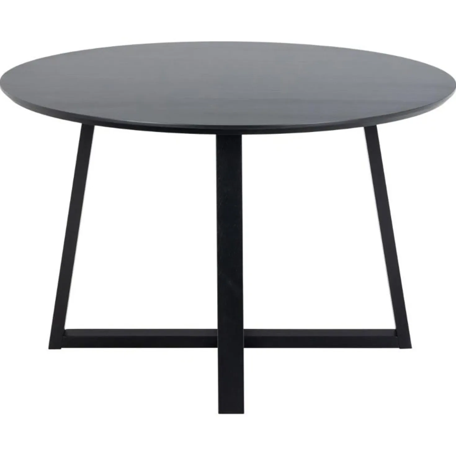 Elska Eettafel Rond Zwart 120cm
