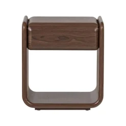 Elura Nachtkastje 1 lade Fineer Bruin 51cm