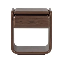 Elura Nachtkastje 1 lade Fineer Bruin 51cm
