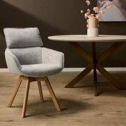 Emily Eetkamerstoel Taupe