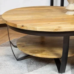 Emmy salontafel industrieel 90cm
