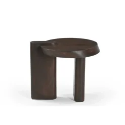 Enzo Bijzettafel bruin Mangohout 50 cm