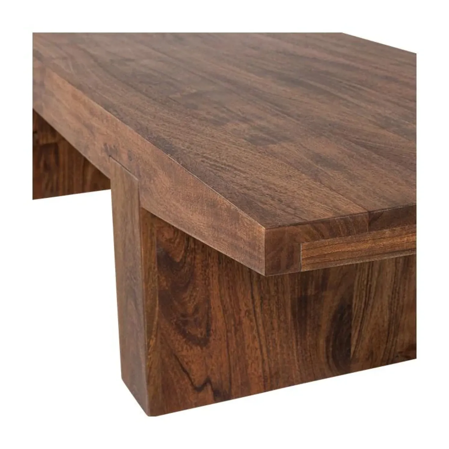 Eron Salontafel Acaciahout Bruin 152cm