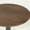 Esila Salontafel rond Bruin 50cm