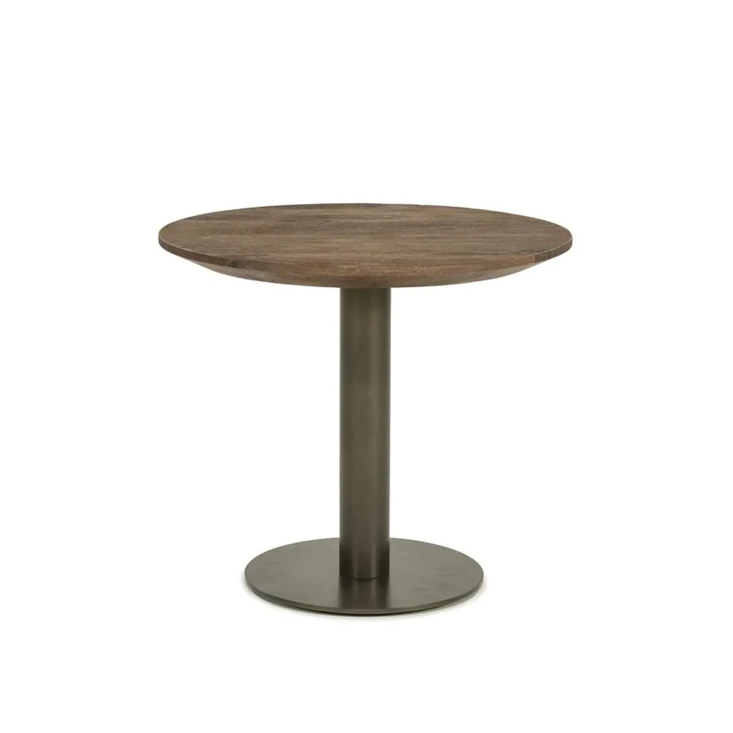 Esila Salontafel rond Bruin 50cm