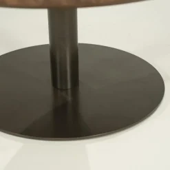 Esila Salontafel rond Bruin 80cm
