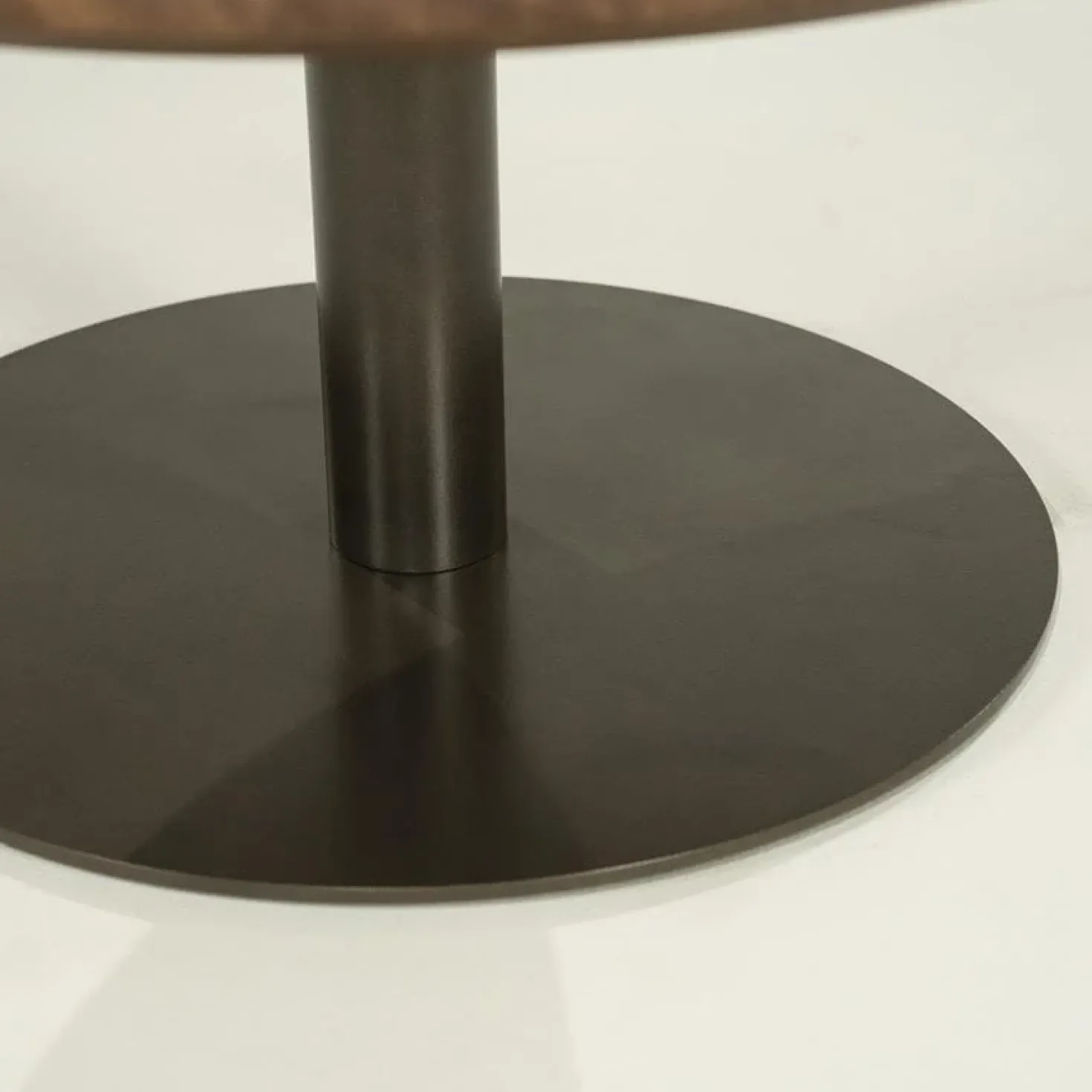 Esila Salontafel rond Bruin 80cm