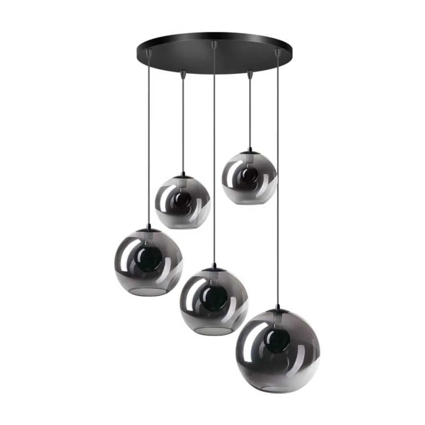 ETH Valora 5-lichts hanglamp