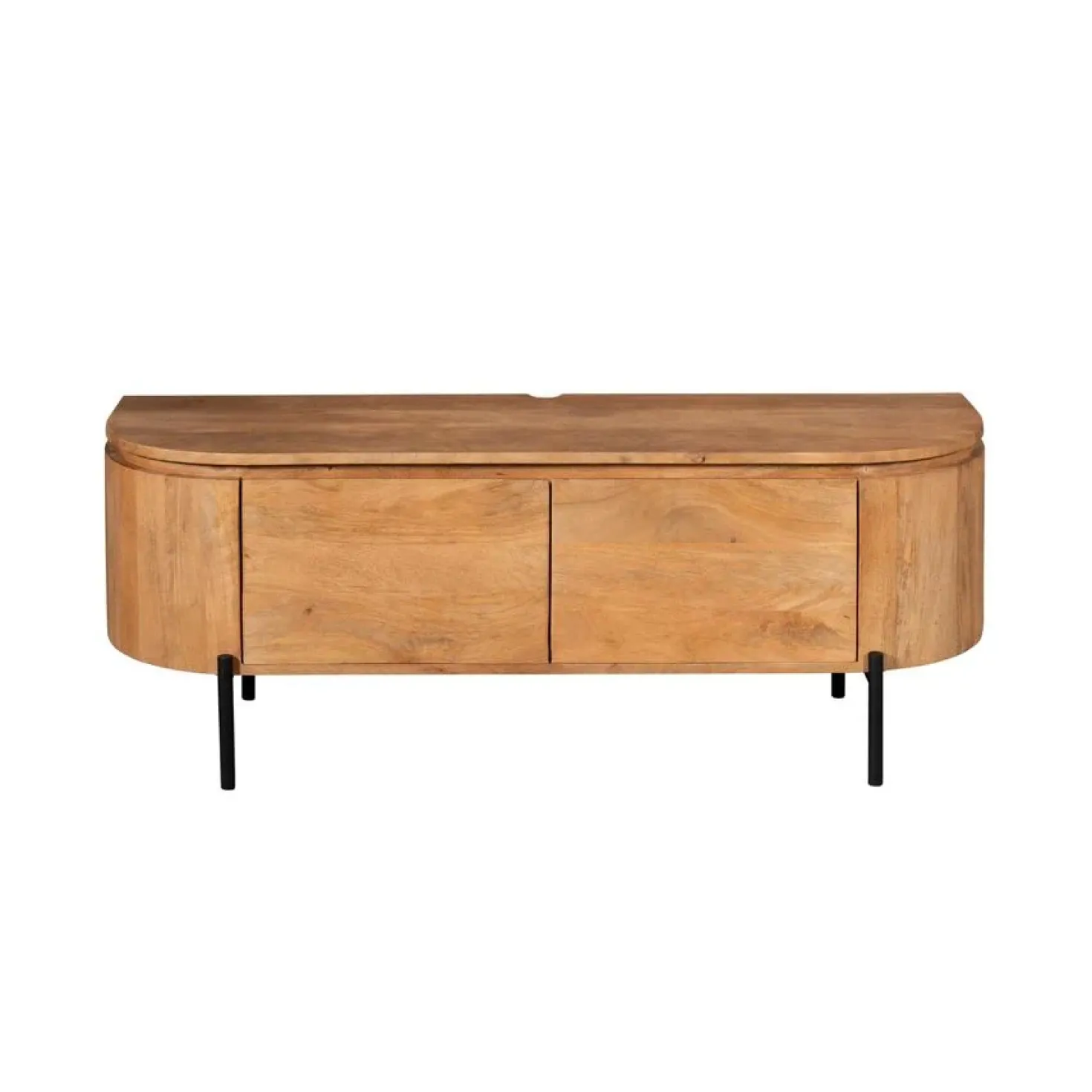 Evi Zwevend Tv meubel Naturel Mangohout 120cm