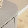 Evi Zwevend Tv meubel Taupe Mangohout 120cm