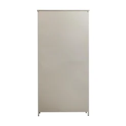 Exhibit XL 2-deurs Vitrinekast metaal zand 99 cm