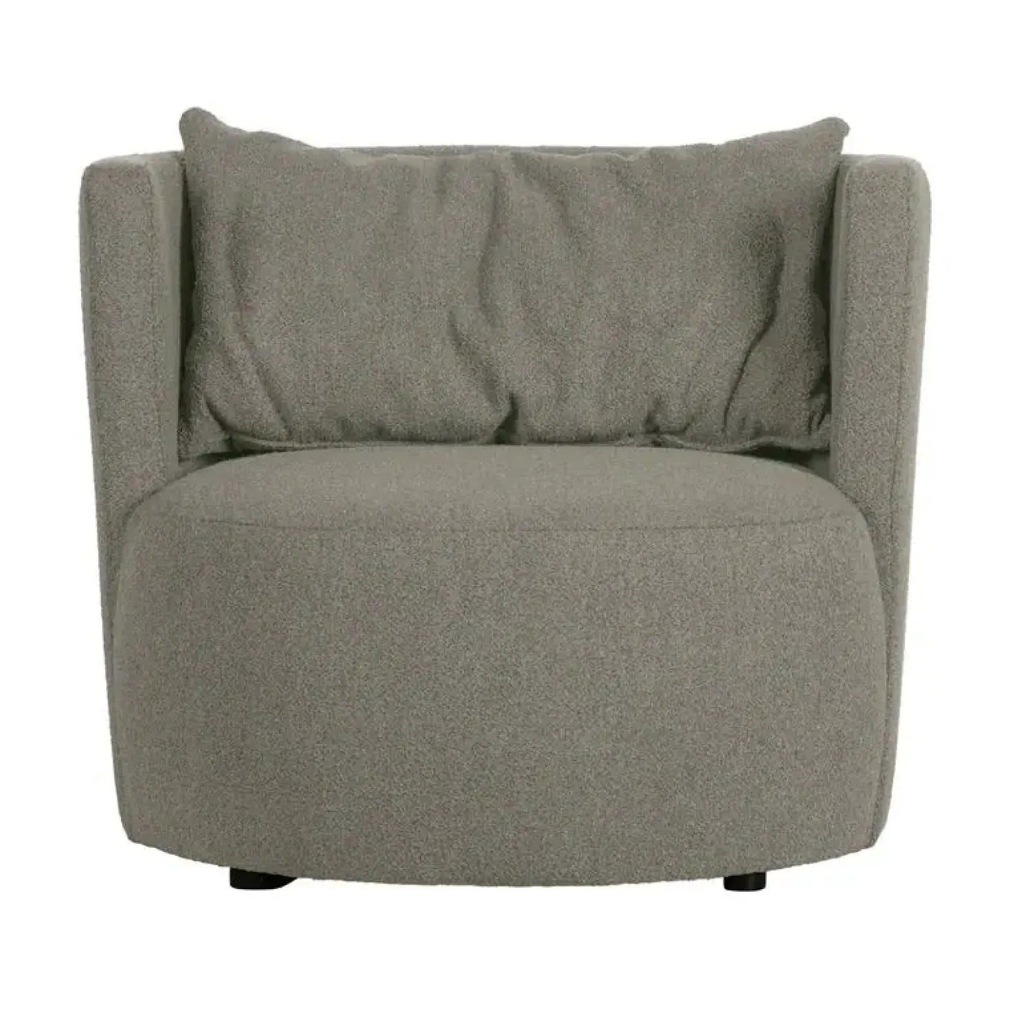 Explore Fauteuil bouclé grijs