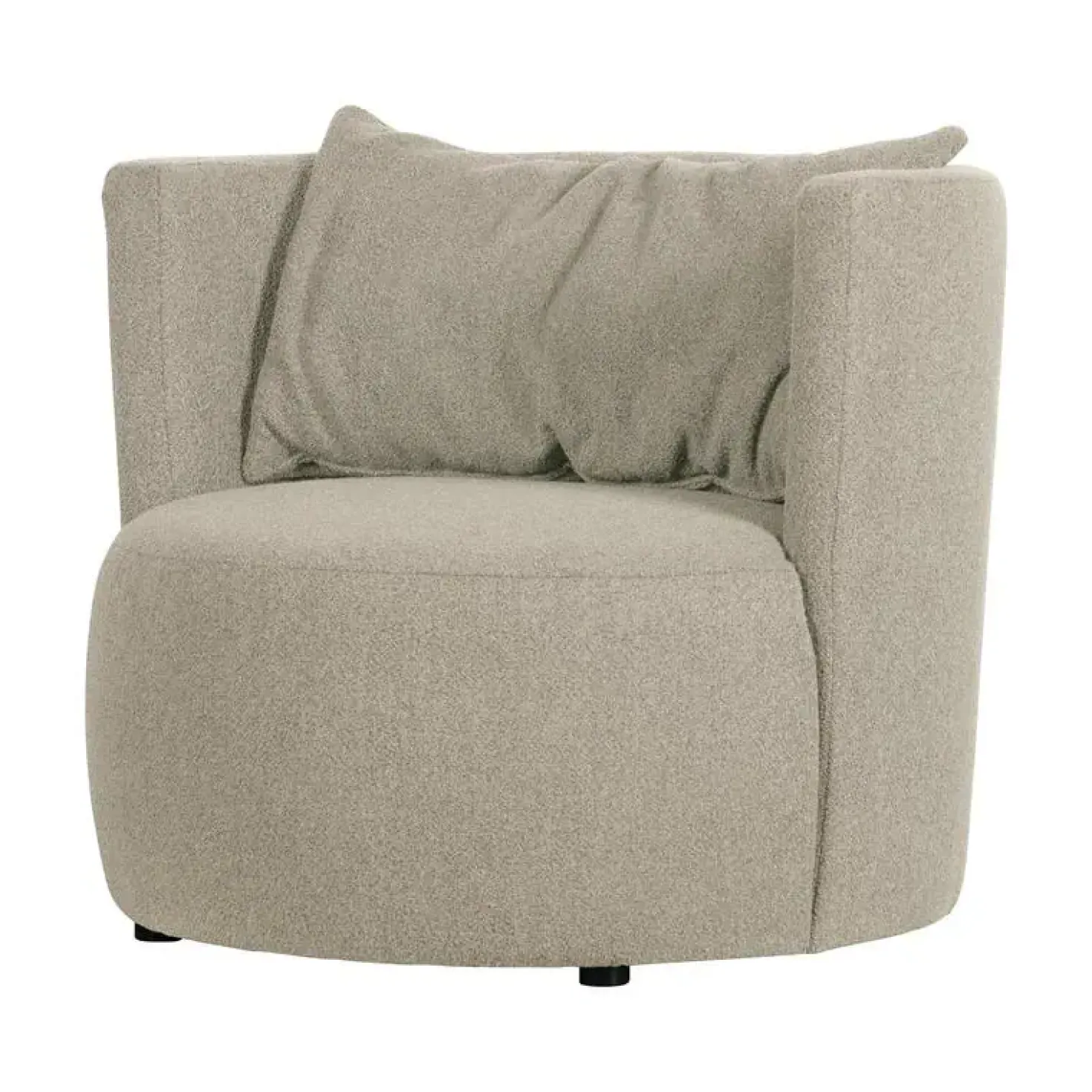 Explore Fauteuil bouclé naturel
