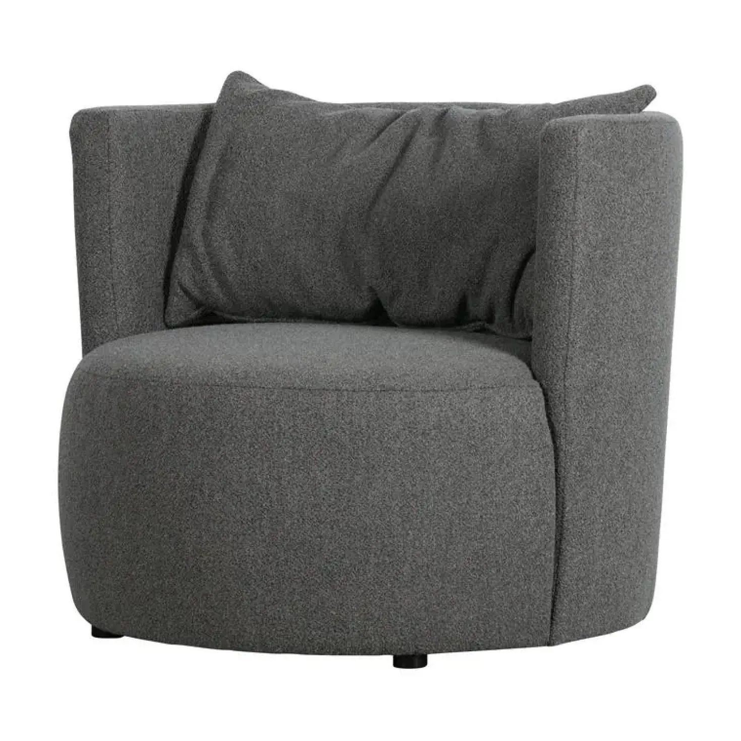 Explore Fauteuil bouclé staalgrijs