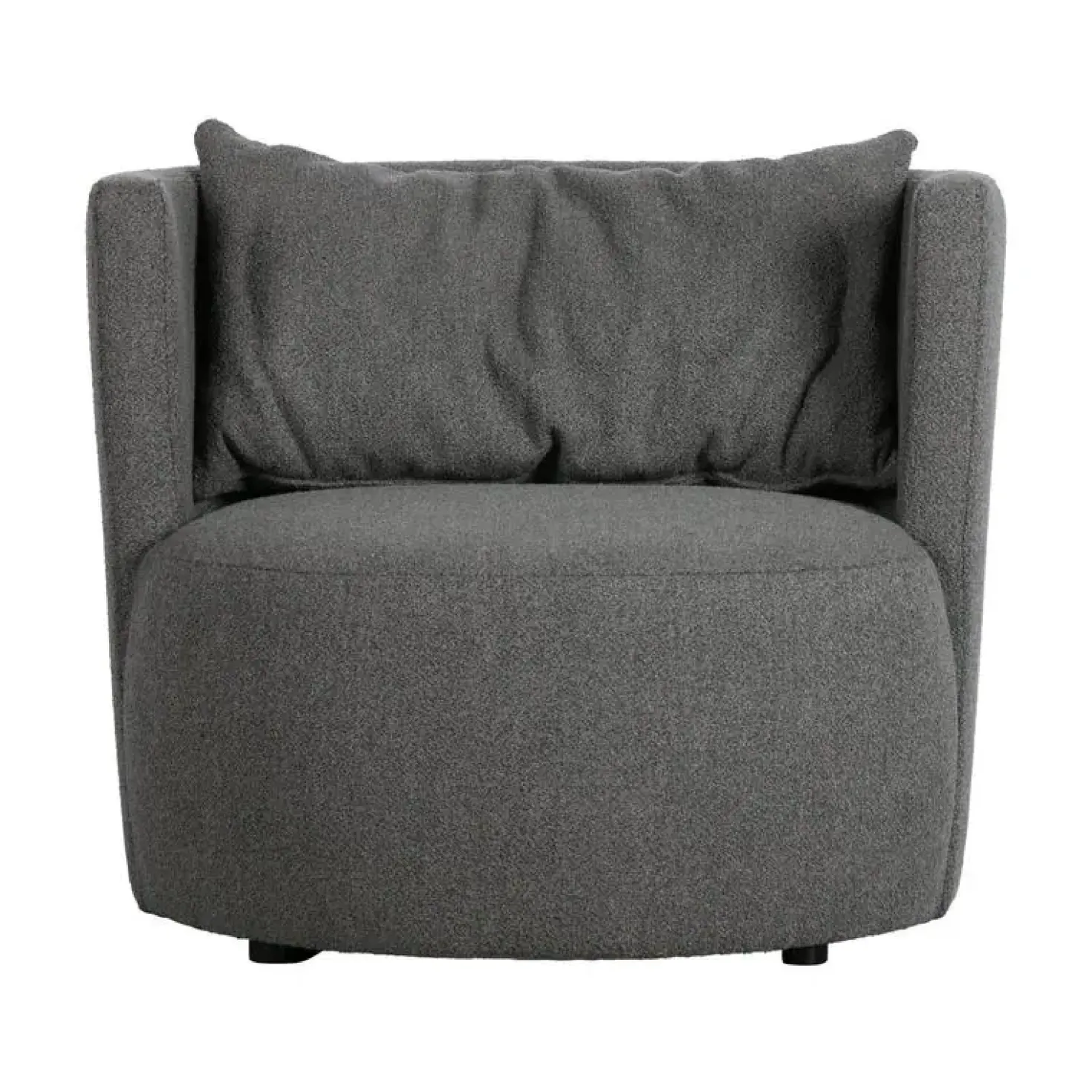 Explore Fauteuil bouclé staalgrijs