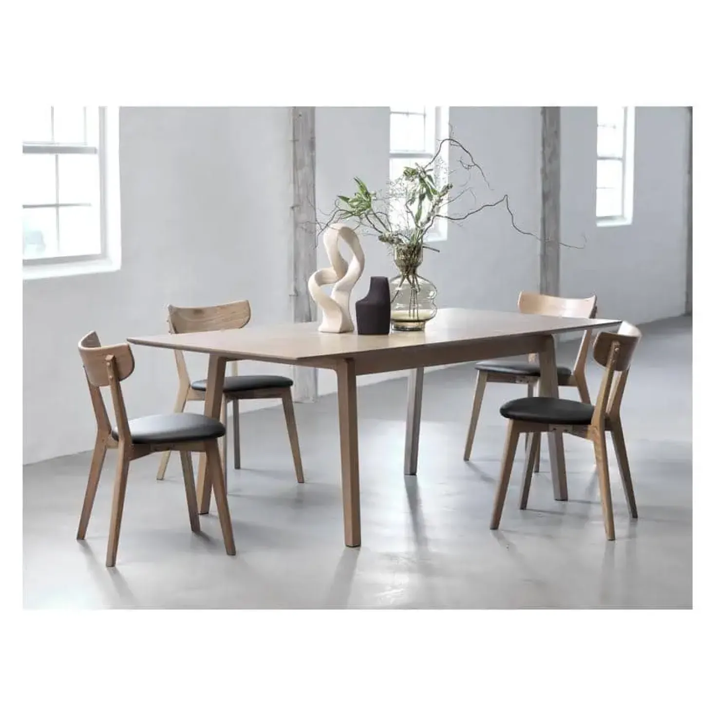 Fabien Uitschuifbare Eettafel naturel 140-200cm
