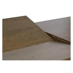 Fabien Uitschuifbare Eettafel bruin 190-290cm