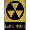 Fallout Shelter - metalen bord