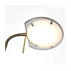 Fargo 1-lichts Bureaulamp Brons