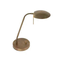Fargo 1-lichts Bureaulamp Brons