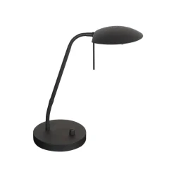 Fargo 1-lichts Bureaulamp Zwart
