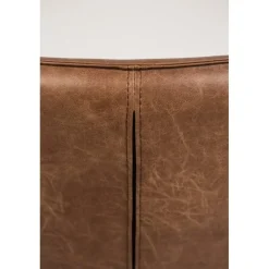 Fauteuil Bon Bruin PU leer