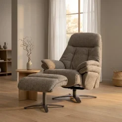Fauteuil Caleb Taupe