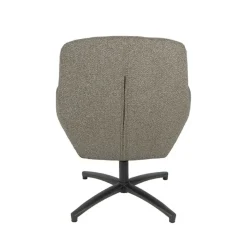 Fauteuil Chill Zone Mushroom Boucle Zwarte poot