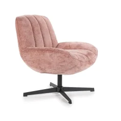 Fauteuil Derby Roze