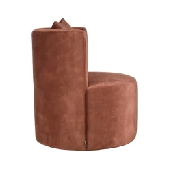 Fauteuil Evy Rust Velours 65cm