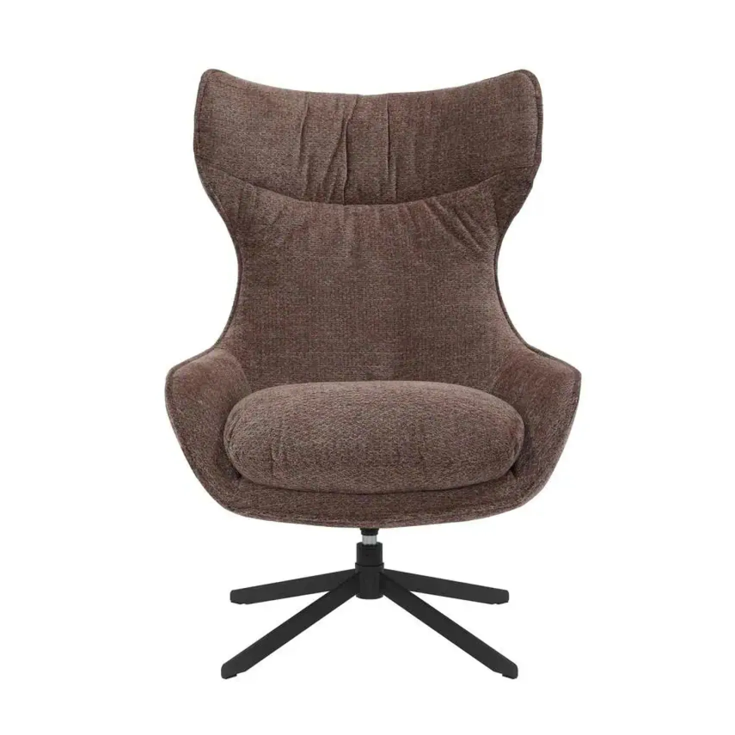 Fauteuil Hannah met voetenbank Paars
