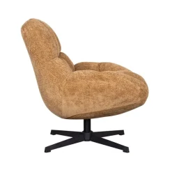 Fauteuil Huxley Cognac Stof