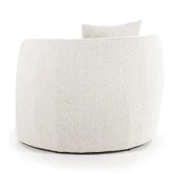 Fauteuil Louis met kussen beige spark