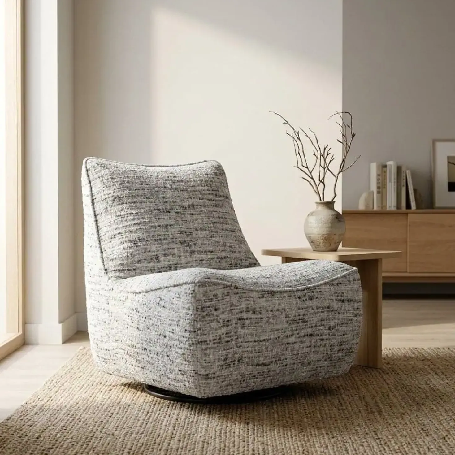 Fauteuil Loys Grijs