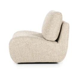 Fauteuil Lucia taupe