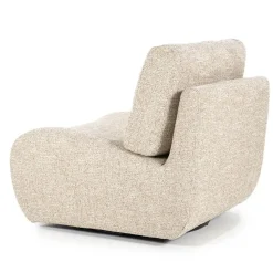 Fauteuil Lucia taupe