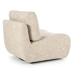 Fauteuil Lucia taupe