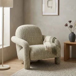 Fauteuil Monica taupe