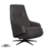 Fauteuil Odense Antraciet Microleder