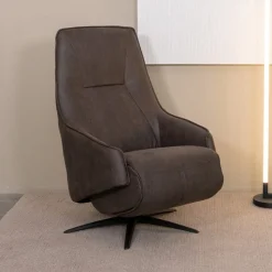 Fauteuil Odense Antraciet Microleder