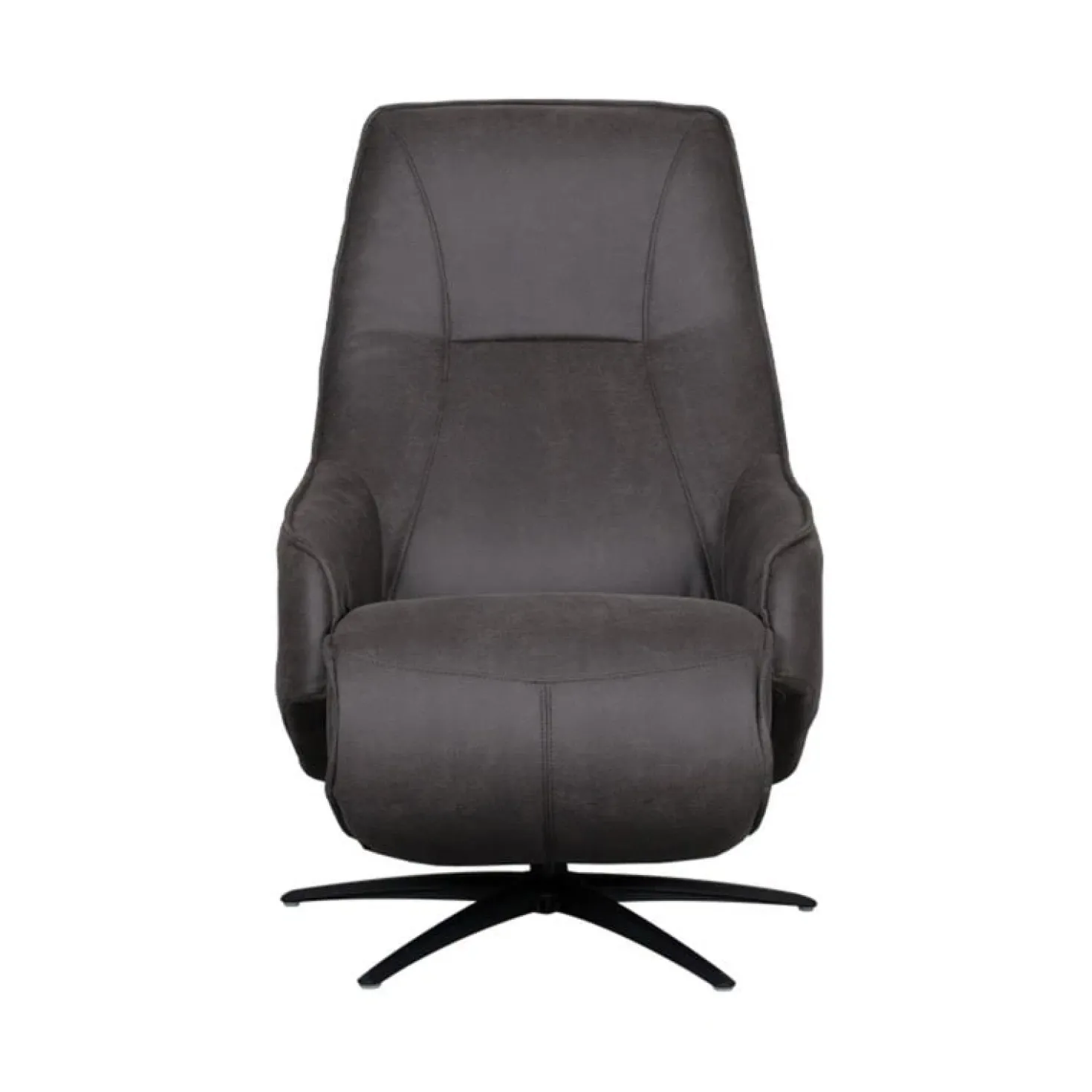 Fauteuil Odense Antraciet Microleder