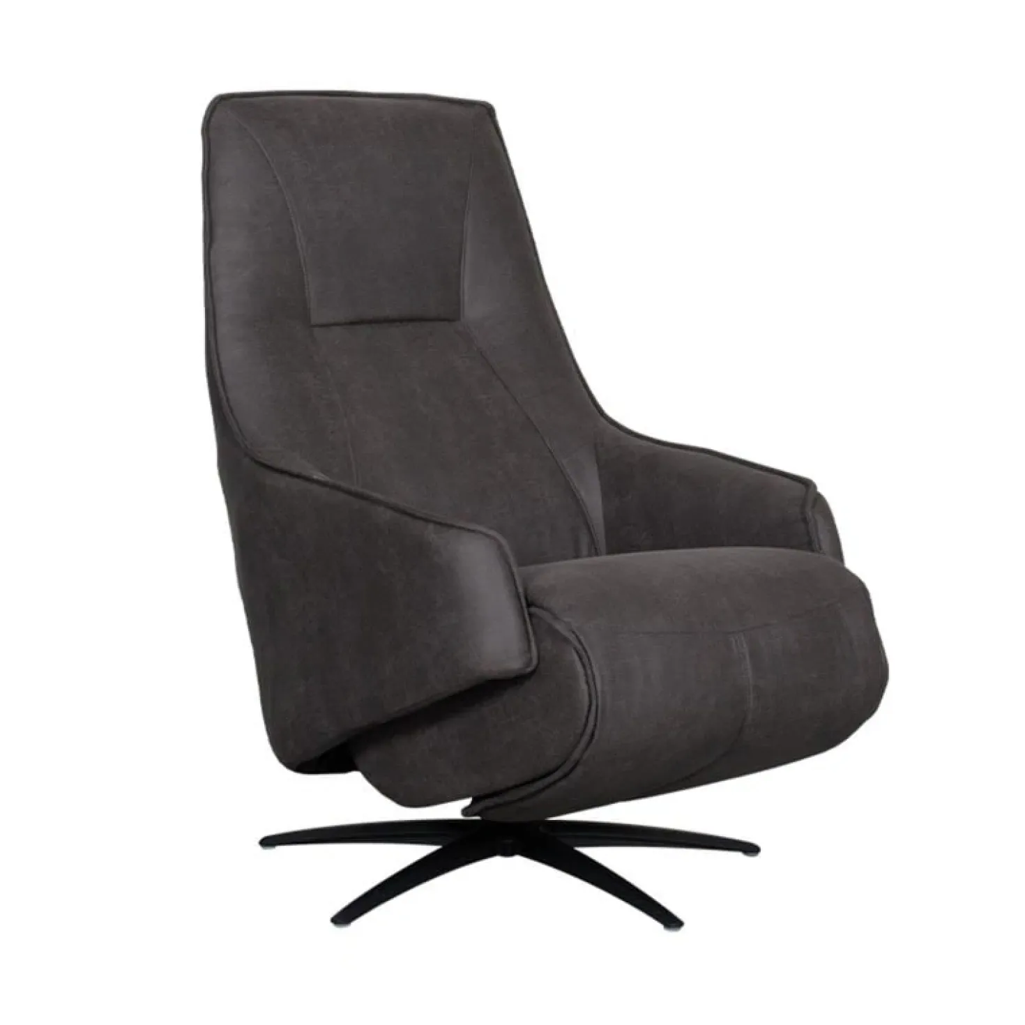 Fauteuil Odense Antraciet Microleder