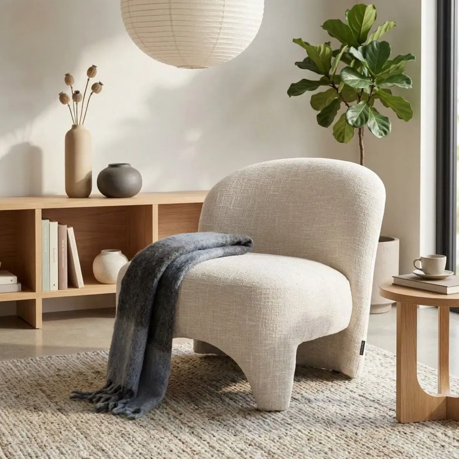 Fauteuil Owen Beige